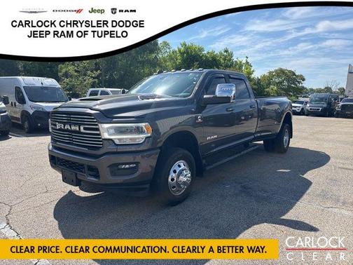 Granite Crystal Metallic Clearcoat 2024 RAM 3500 Laramie Crew Cab 4x4 8' Box