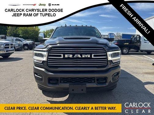 Granite Crystal Metallic Clearcoat 2024 RAM 3500 Laramie Crew Cab 4x4 8' Box