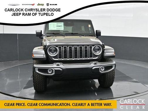 Black Clearcoat 2026 Jeep Wrangler 4-Door Sahara 4x4
