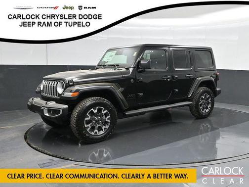 Black Clearcoat 2026 Jeep Wrangler 4-Door Sahara 4x4