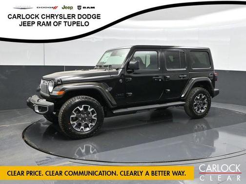 Black Clearcoat 2026 Jeep Wrangler 4-Door Sahara 4x4