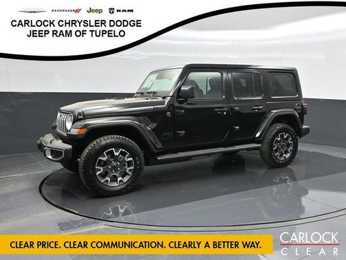 Black Clearcoat 2026 Jeep Wrangler 4-Door Sahara 4x4