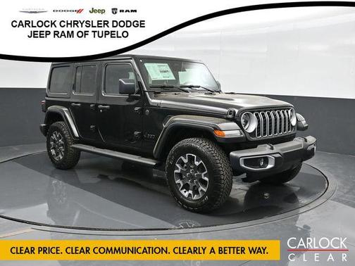 Black Clearcoat 2026 Jeep Wrangler 4-Door Sahara 4x4