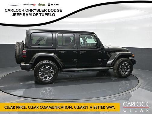 Black Clearcoat 2026 Jeep Wrangler 4-Door Sahara 4x4