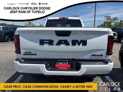 Bright White Clearcoat 2026 RAM 2500 Big Horn Crew Cab 4x4 6'4' Box