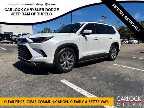 Wind Chill Pearl 2024 Toyota Grand Highlander Limited