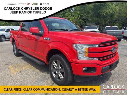 RACE RED 2018 Ford F-150 Lariat