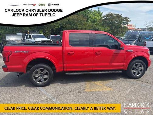 RACE RED 2018 Ford F-150 Lariat