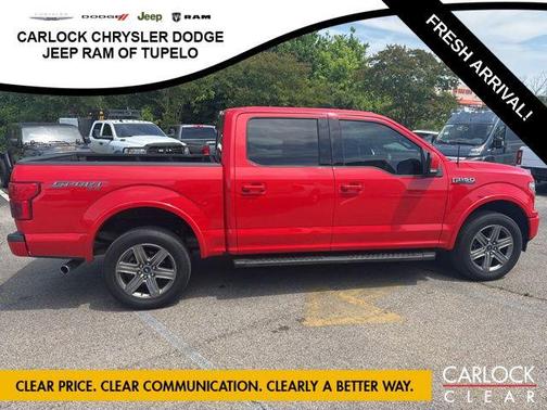 RACE RED 2018 Ford F-150 Lariat
