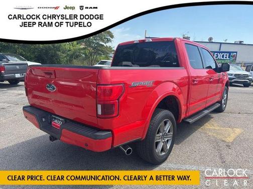 RACE RED 2018 Ford F-150 Lariat