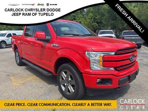 RACE RED 2018 Ford F-150 Lariat