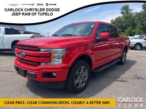 RACE RED 2018 Ford F-150 Lariat
