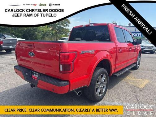 RACE RED 2018 Ford F-150 Lariat