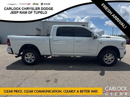 Bright White Clearcoat 2024 RAM 2500 Laramie Crew Cab 4x4 6'4' Box