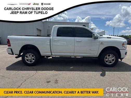 Bright White Clearcoat 2024 RAM 2500 Laramie Crew Cab 4x4 6'4' Box
