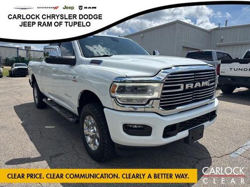 Bright White Clearcoat 2024 RAM 2500 Laramie Crew Cab 4x4 6'4' Box