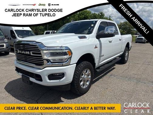 Bright White Clearcoat 2024 RAM 2500 Laramie Crew Cab 4x4 6'4' Box