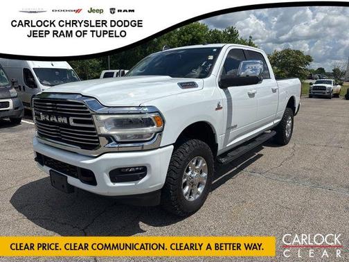 Bright White Clearcoat 2024 RAM 2500 Laramie Crew Cab 4x4 6'4' Box