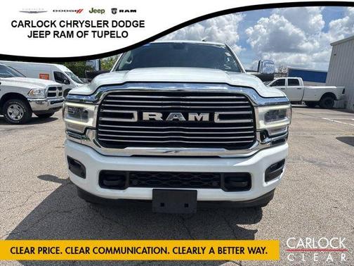 Bright White Clearcoat 2024 RAM 2500 Laramie Crew Cab 4x4 6'4' Box