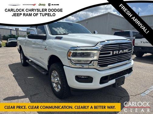 Bright White Clearcoat 2024 RAM 2500 Laramie Crew Cab 4x4 6'4' Box