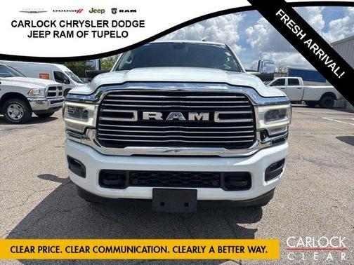 Bright White Clearcoat 2024 RAM 2500 Laramie Crew Cab 4x4 6'4' Box