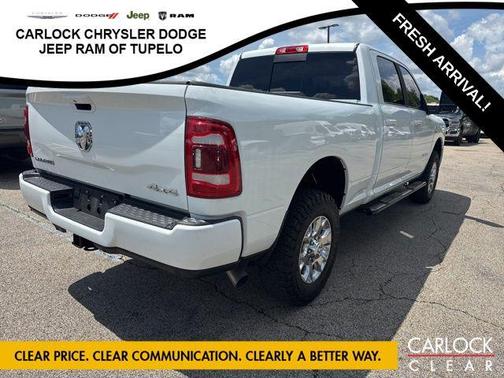 Bright White Clearcoat 2024 RAM 2500 Laramie Crew Cab 4x4 6'4' Box