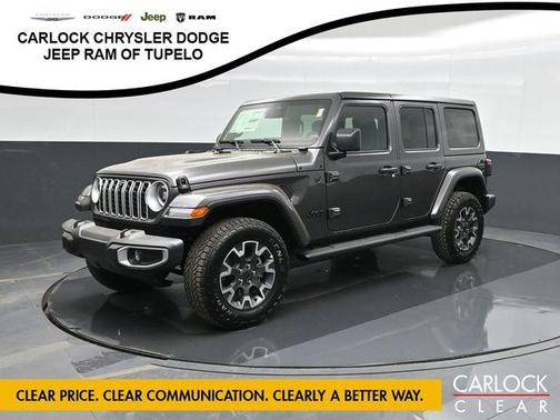 Granite Crystal Metallic Clearcoat 2026 Jeep Wrangler 4-Door Sahara 4x4