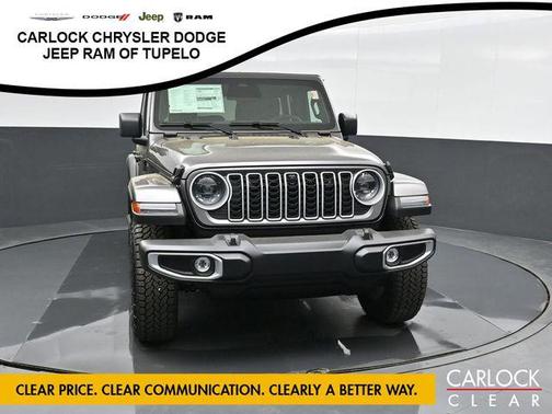 Granite Crystal Metallic Clearcoat 2026 Jeep Wrangler 4-Door Sahara 4x4