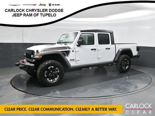 Bright White Clearcoat 2026 Jeep Gladiator Rubicon