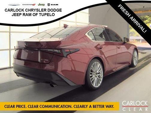 Matador Red Mica 2022 Lexus IS 300 Base