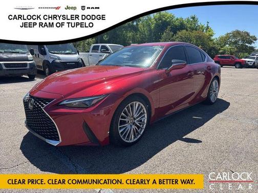 Matador Red Mica 2022 Lexus IS 300 Base