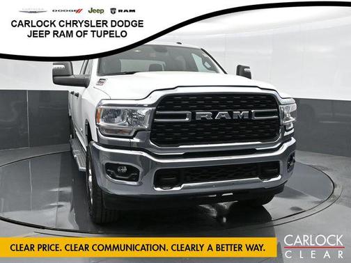 Bright White Clearcoat 2024 RAM 2500 Big Horn Crew Cab 4x4 6'4' Box