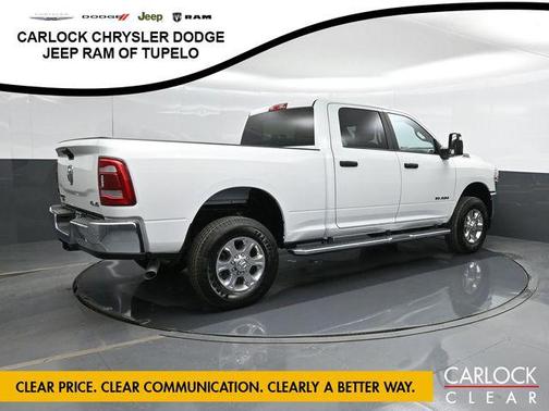 Bright White Clearcoat 2024 RAM 2500 Big Horn Crew Cab 4x4 6'4' Box