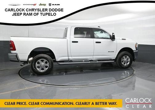 Bright White Clearcoat 2024 RAM 2500 Big Horn Crew Cab 4x4 6'4' Box