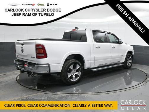 Bright White Clearcoat 2020 RAM 1500 Laramie
