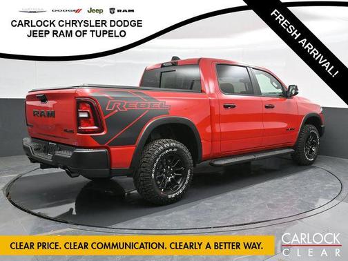 Flame Red Clearcoat 2025 RAM 1500 Rebel
