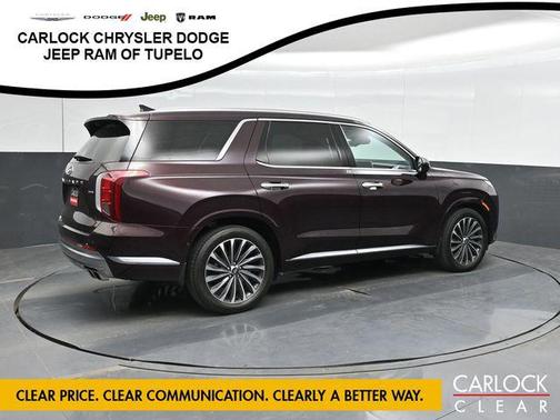 Sierra Burgundy 2024 Hyundai PALISADE Calligraphy