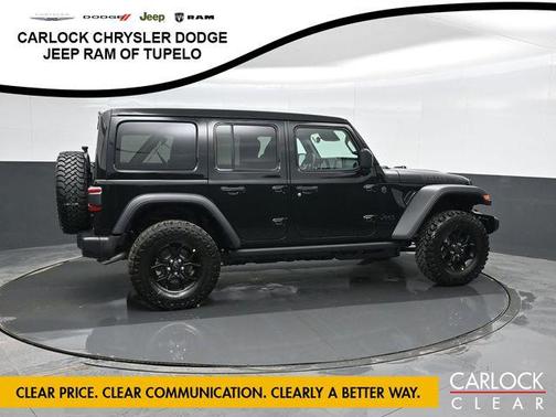 Black Clearcoat 2026 Jeep Wrangler Willys