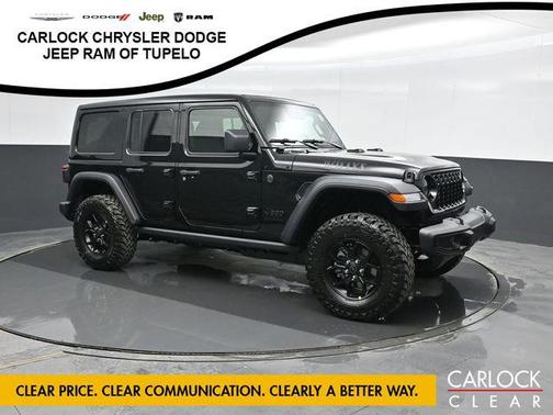 Black Clearcoat 2026 Jeep Wrangler Willys