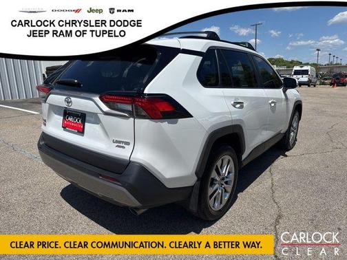 Wind Chill Pearl 2025 Toyota RAV4 Limited