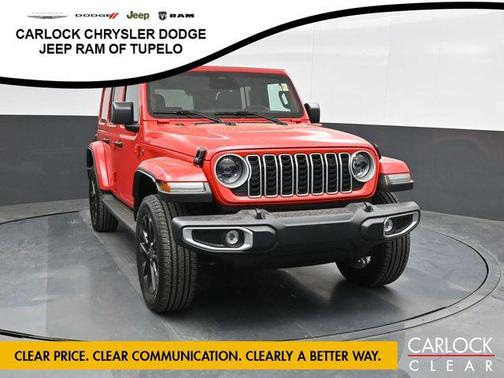 Firecracker Red Clearcoat 2025 Jeep Wrangler 4xe Sahara