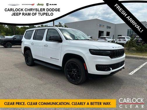 Bright White Clearcoat 2024 Jeep Wagoneer Series II Carbide 4x4