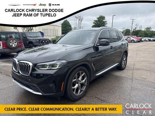Jet Black 2022 BMW X3 sDrive30i