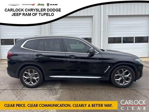 Jet Black 2022 BMW X3 sDrive30i