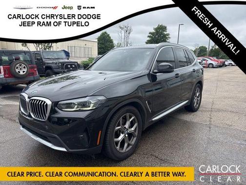 Jet Black 2022 BMW X3 sDrive30i