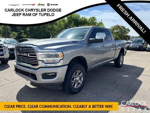 Billet Silver Metallic Clearcoat 2024 RAM 2500 Laramie Crew Cab 4x4 6'4' Box