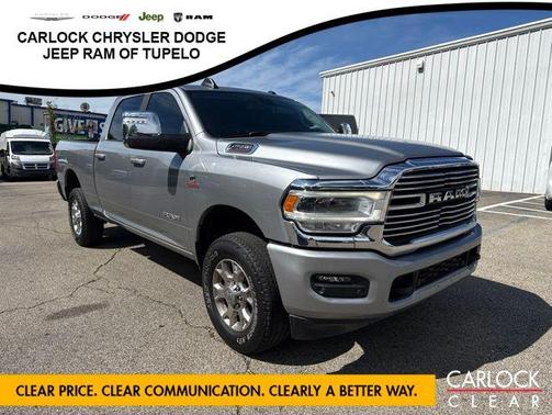 Billet Silver Metallic Clearcoat 2024 RAM 2500 Laramie Crew Cab 4x4 6'4' Box