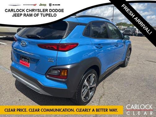 Surf Blue 2019 Hyundai KONA Ultimate