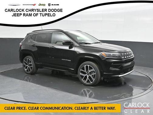 Diamond Black Crystal Pearlcoat 2025 Jeep Compass Limited