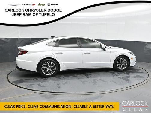 Quartz White 2020 Hyundai SONATA SEL